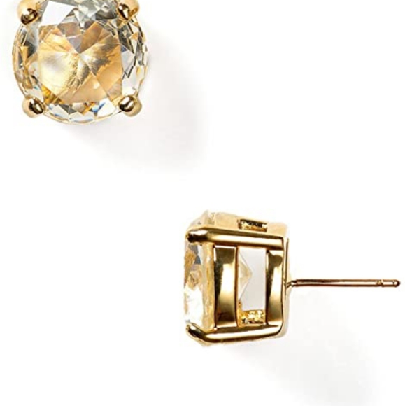 Kate Spade Clear/Gold Earrings - Picture 3 of 3
